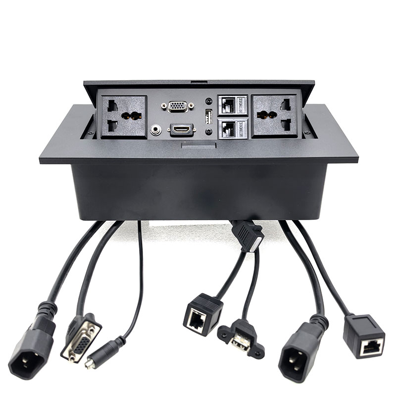 Desk Setup Hub - Nowe multimedialne gniazdo biurkowe K514 z