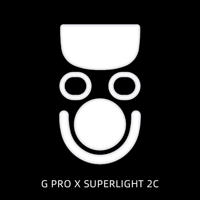 Logitech Mouse G Pro X Superlight - 1 Opakowanie EspTiger ICE V2 Ślizgacze