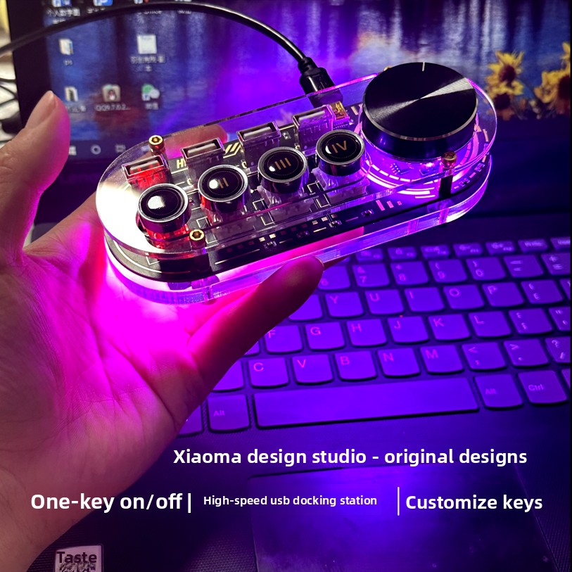 Desk Setup Hub - Personalizowany hub USB z funkcją rozszerzania