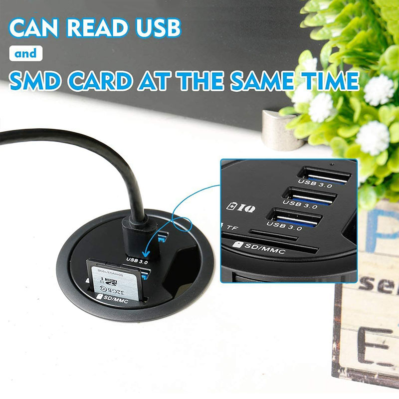 USB 3.0 piasta do ładowania bi – Desk Setup Hub recenzja i cena
