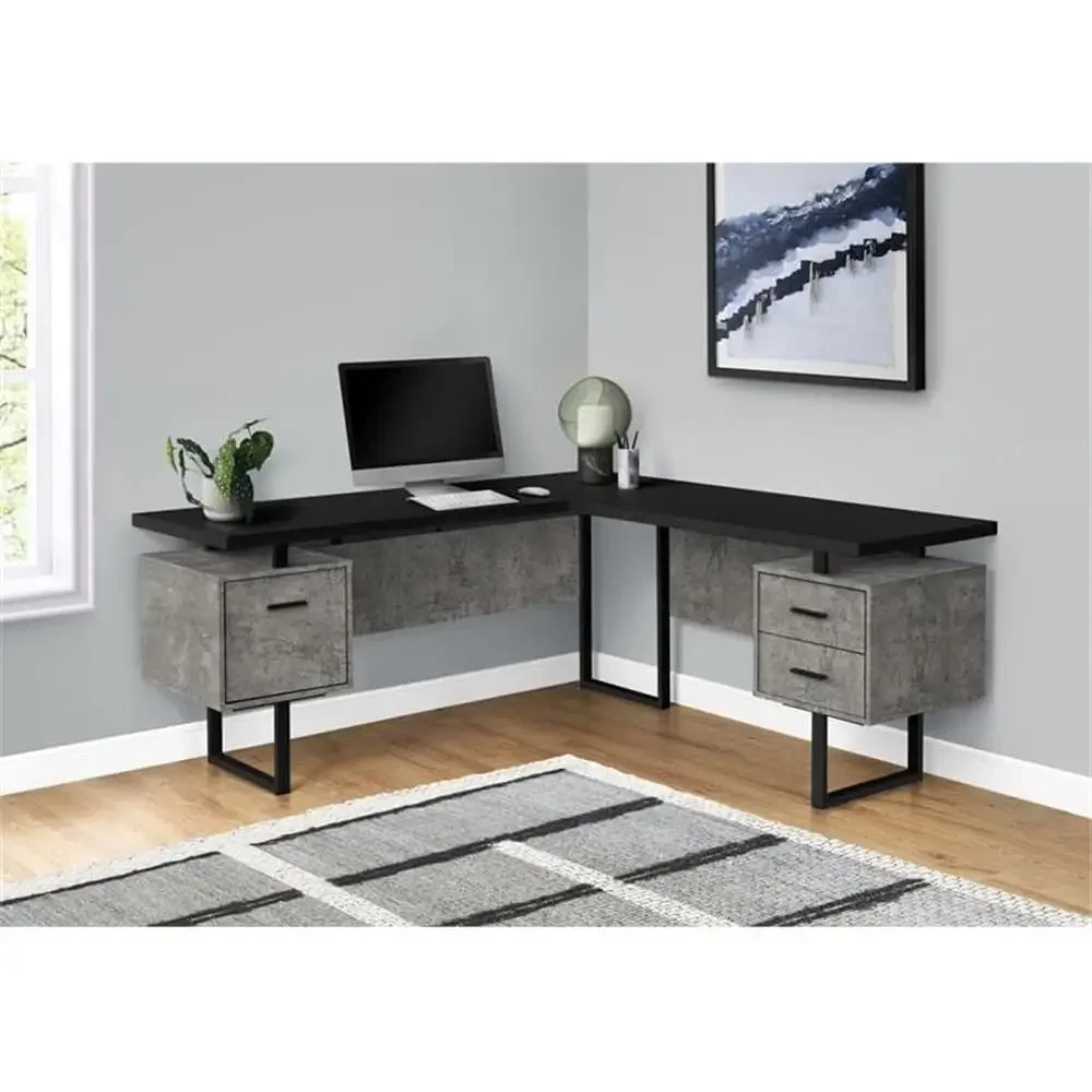 Biurko komputerowe w kształcie – Desk Setup Home Office recenzja i cena