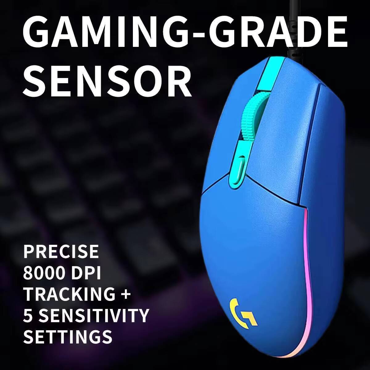 Mysz gamingowa przewodowa Logi – Logitech Mouse G203 recenzja i cena