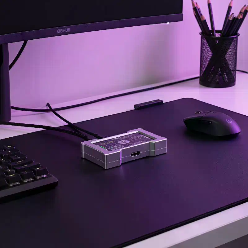 1 zestaw HMLAB ZNEO – hub USB  – Desk Setup Hub recenzja i cena