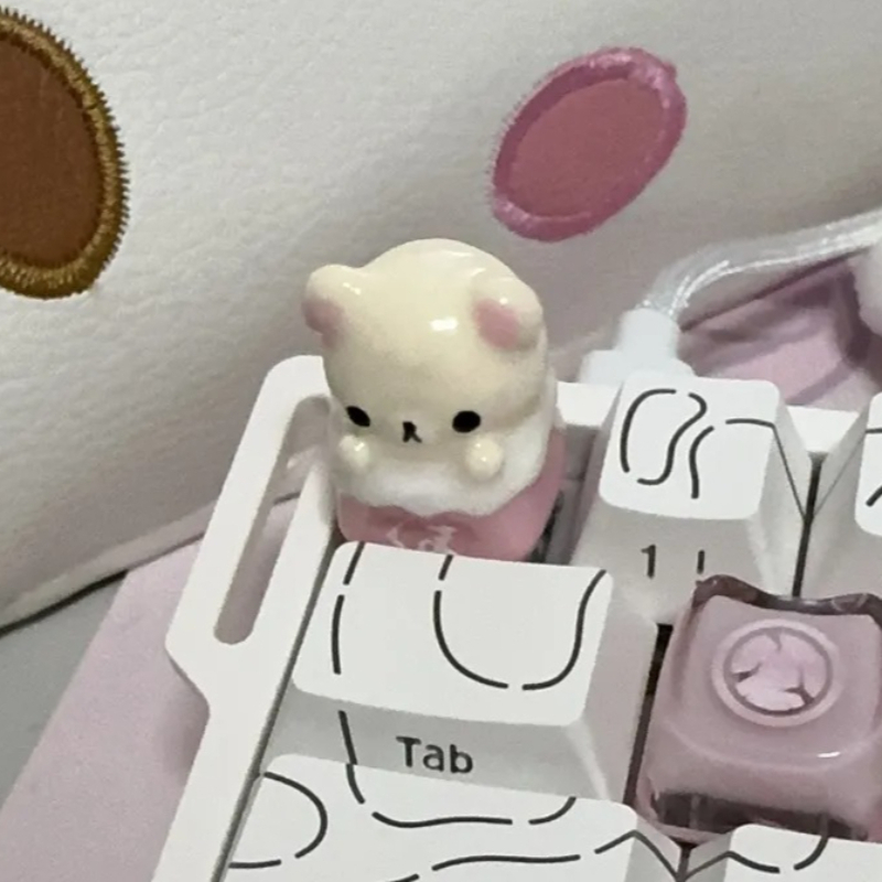 Klawisze Kawaii Rilakkuma, Ril – Desk Setup Editing recenzja i cena