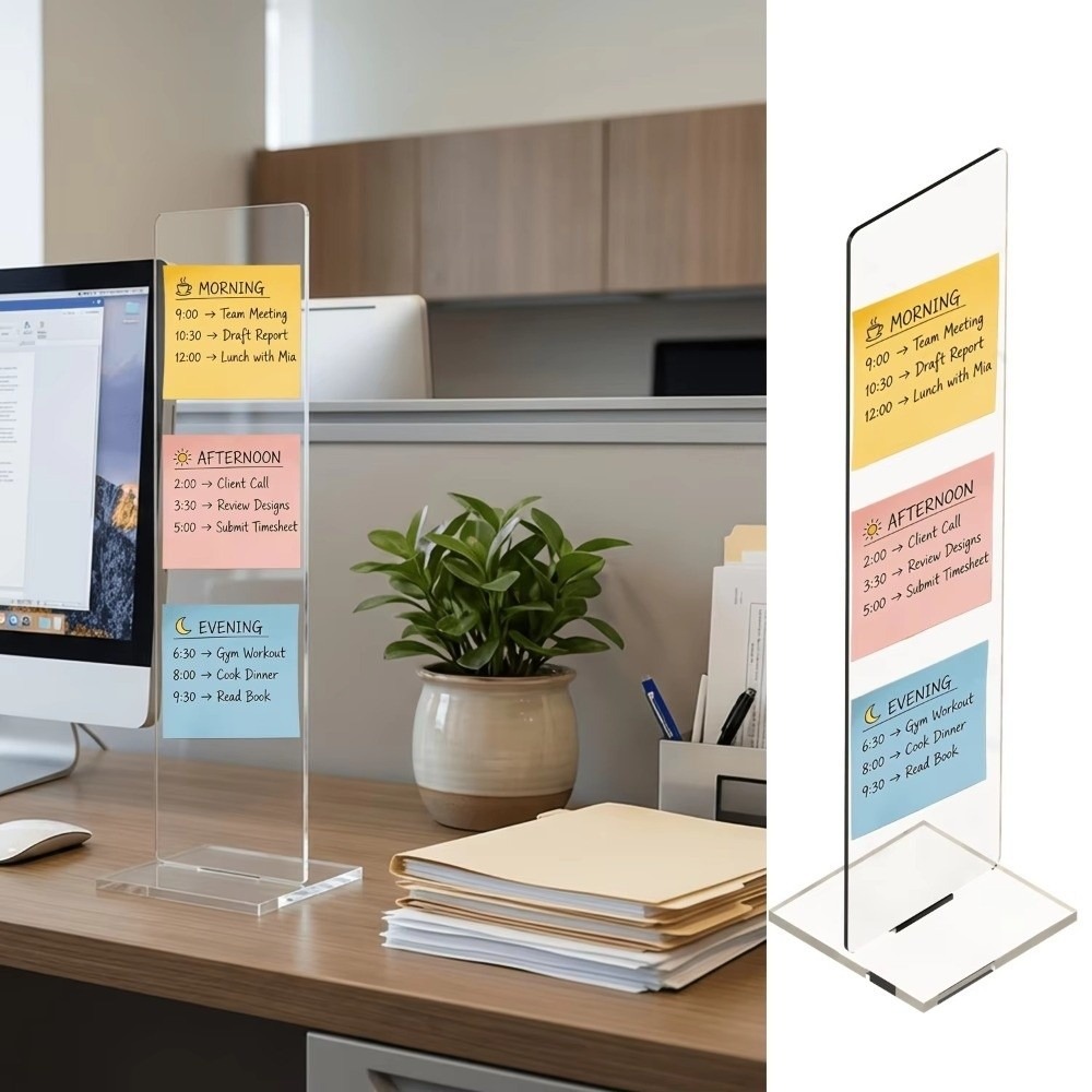 Wytrzymała akrylowa tablica na – Desk Setup Home Office recenzja i cena