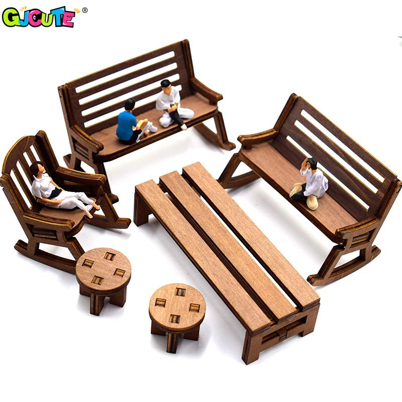 1:12 Mini Park dla lalek stół  – Desk Setup Kids recenzja i cena