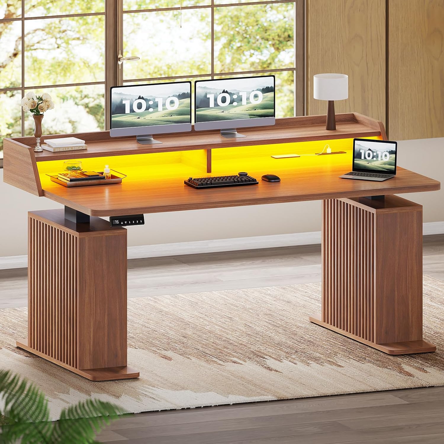 Biurko stojące z regulacją wys – Desk Setup Home Office recenzja i cena