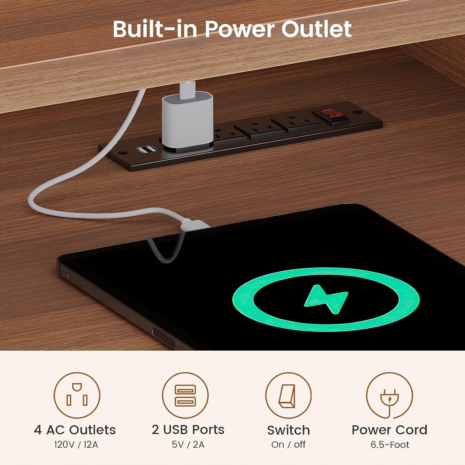 Biurko stojące z regulacją wys – Desk Setup Home Office recenzja i cena