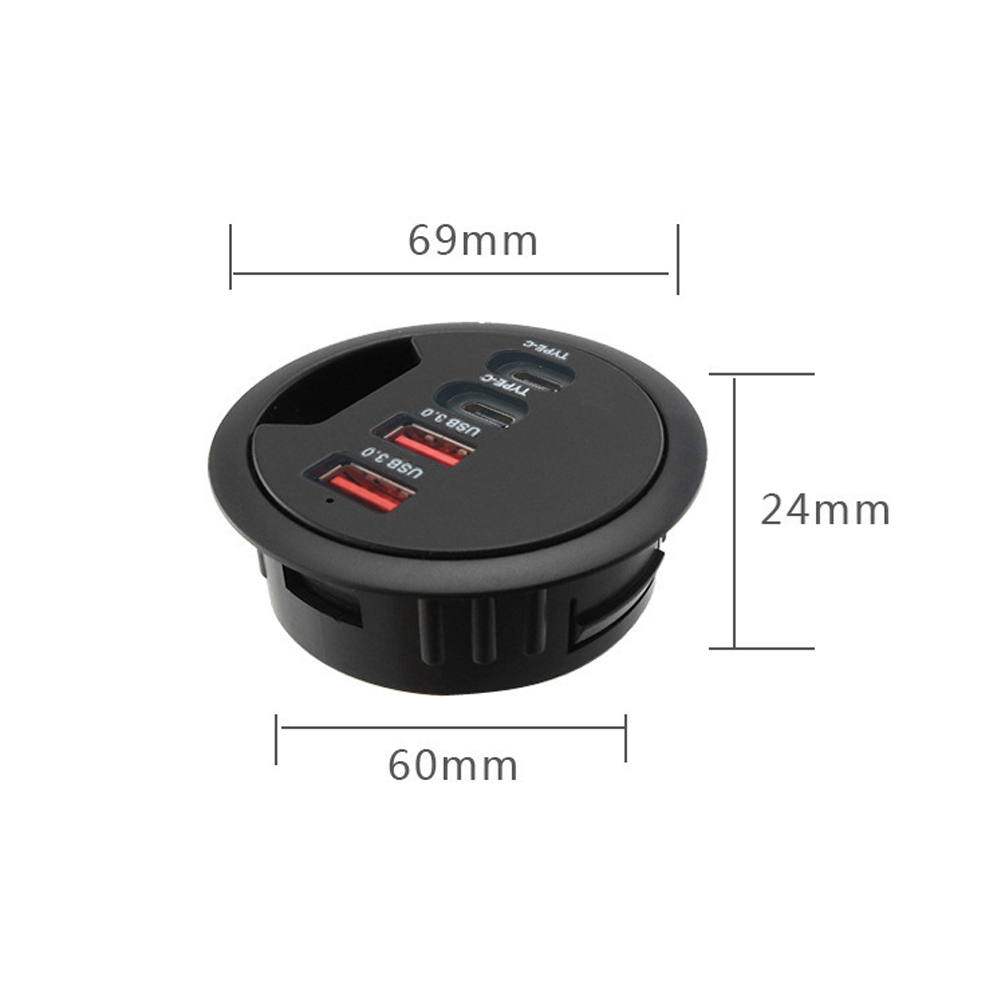 Hub USB 3.0 do biurka z 2 port – Desk Setup Hub recenzja i cena