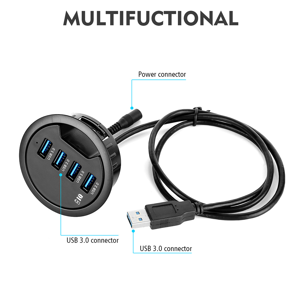Hub USB 3.0 do biurka z 2 port – Desk Setup Hub recenzja i cena