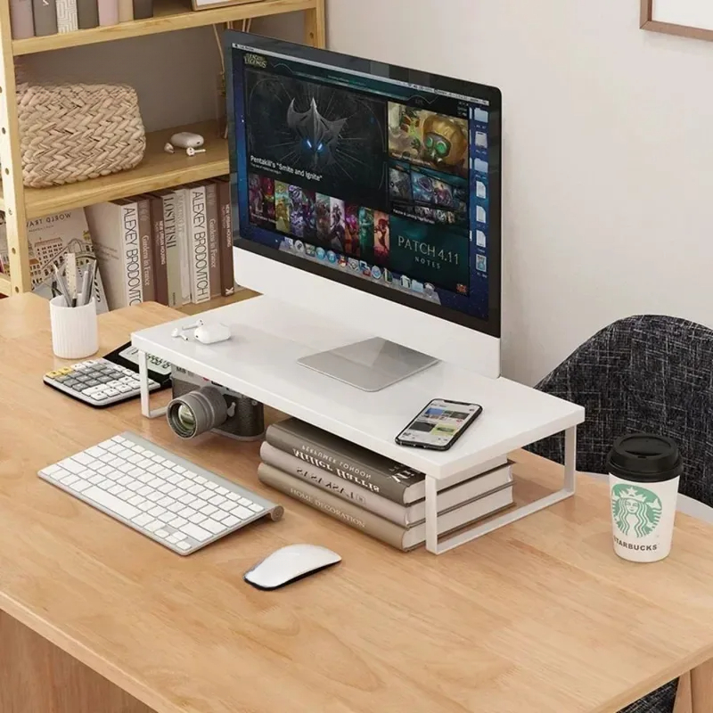 Podwyższony stojak na monitor, – Desk Setup Home Office recenzja i cena