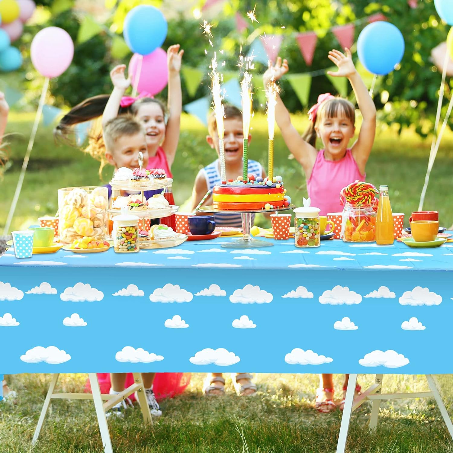 Obrus na stół z motywem krowy, – Desk Setup Kids recenzja i cena