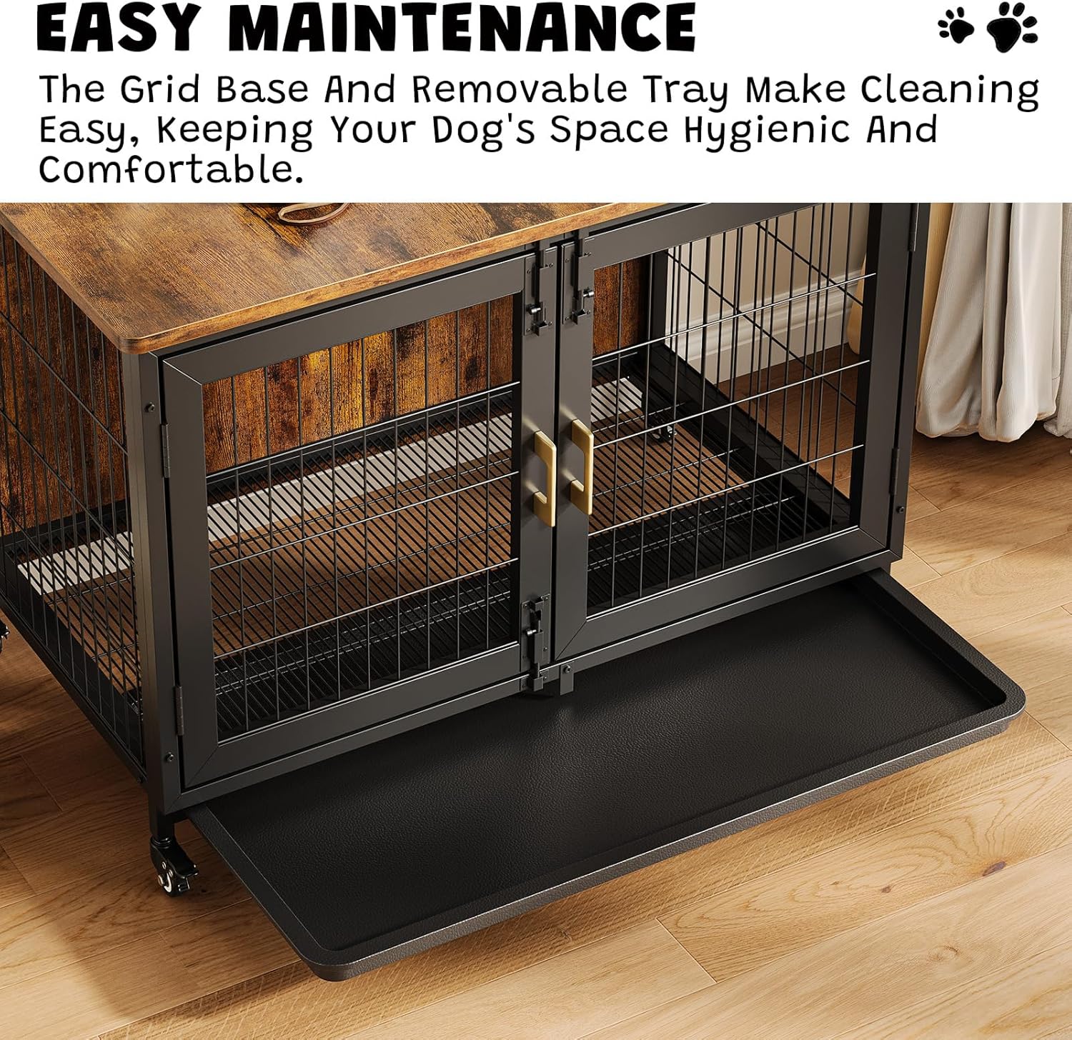 37,5-calowy drewniany mebel w  – Desk Setup Wood recenzja i cena