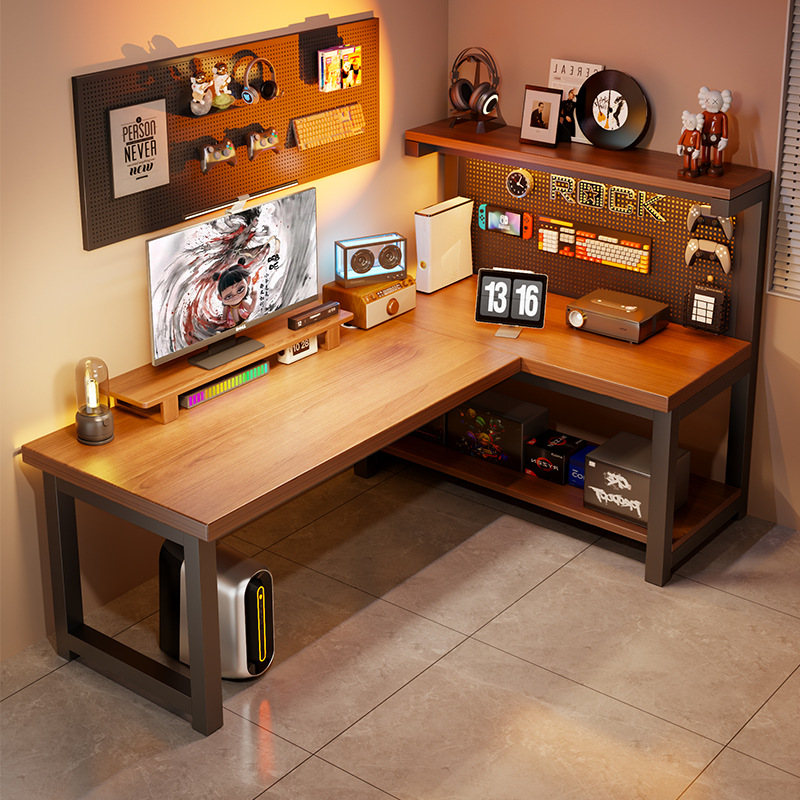 Nowoczesne narożne biurko komp – Desk Setup Ideas recenzja i cena