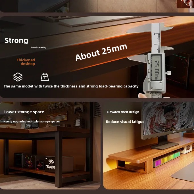 Nowoczesne narożne biurko komp – Desk Setup Ideas recenzja i cena