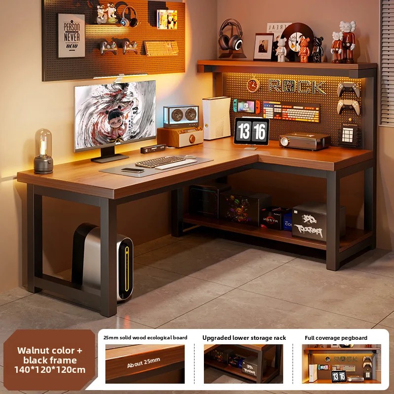 Nowoczesne narożne biurko komp – Desk Setup Ideas recenzja i cena