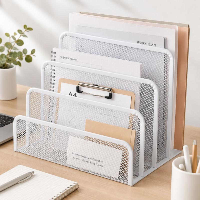 Oszczędzający miejsce 3-warstw – Desk Setup Home Office recenzja i cena