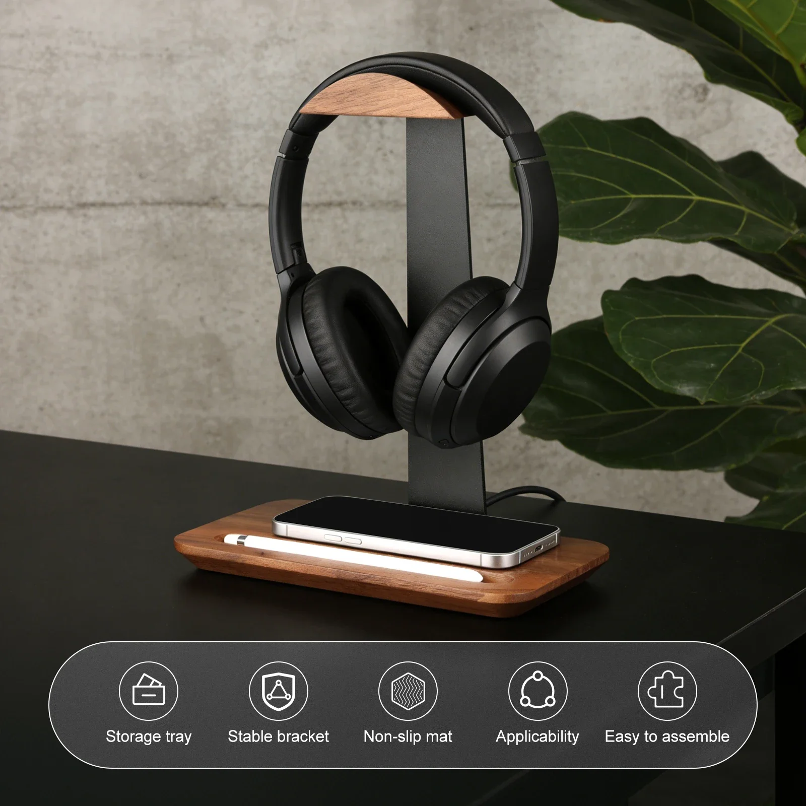 Uniwersalny drewniany stojak n – Desk Setup Wood recenzja i cena