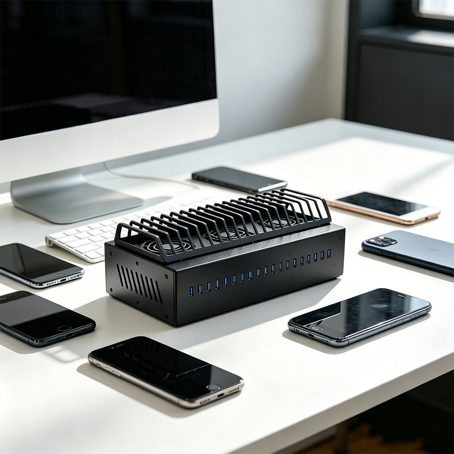 Obudowa na 20 portów USB 3.0 + – Desk Setup Hub recenzja i cena