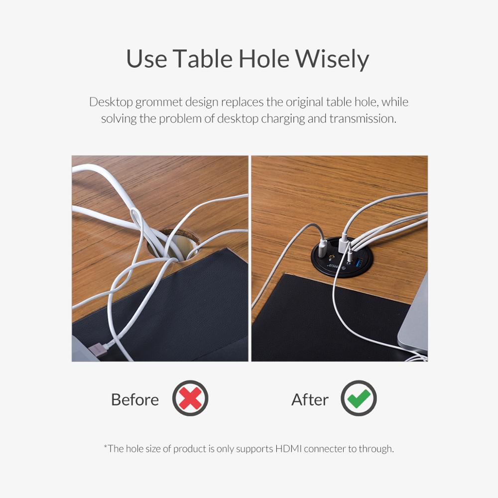 ORICO 5Gbps High-Speed USB HUB – Desk Setup Hub recenzja i cena