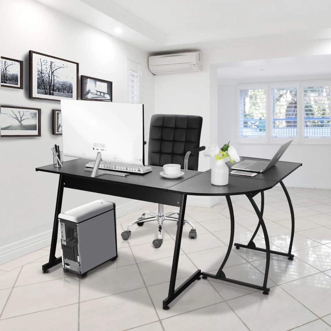 Biurko gamingowe w kształcie l – Desk Setup Ideas recenzja i cena