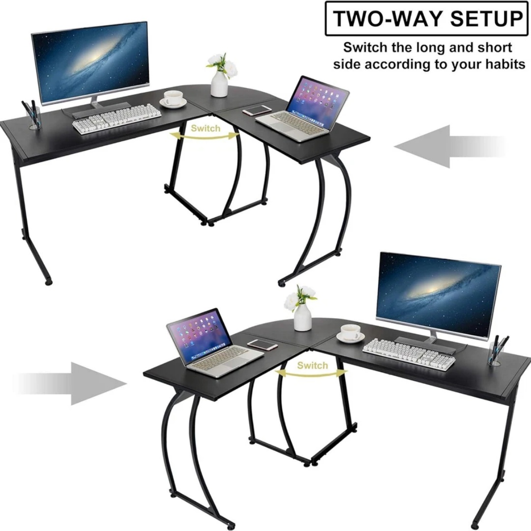 Biurko gamingowe w kształcie l – Desk Setup Ideas recenzja i cena