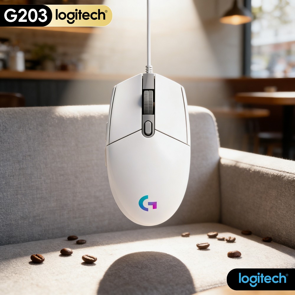 Logitech G203 Przewodowa Mysz  – Logitech Mouse G203 recenzja i cena